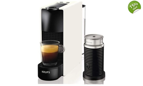 Krups Essenza Mini XN 1111 Nespresso+Aeroccino white
