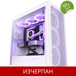 NZXT H7 Flow MidiTower mit Tempered Glass