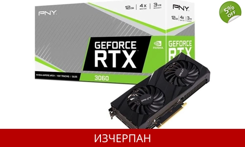 PNY GeForce RTX 3060 VERTO Dual Fan 12GB