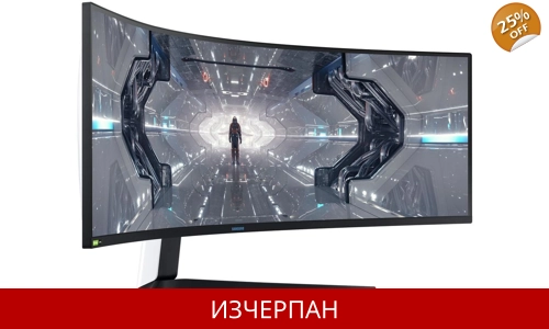 Samsung Odyssey Curved Gaming Monitor C49G94TSSR 124.2 cm (49") Dual QHD Monitor