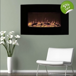 Стенна електрическа камина SANTORINI 1500 W