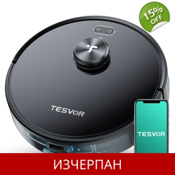 Tesvor Роботизирана прахосмукачка S4 Novus Laser Роботизир..