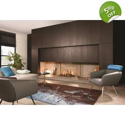 Тристранна Газова Камина FAIRO ECO-prestige 115/75 3-sided