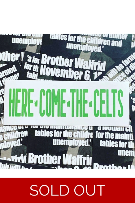 100 Stickers - Here Come The Celts