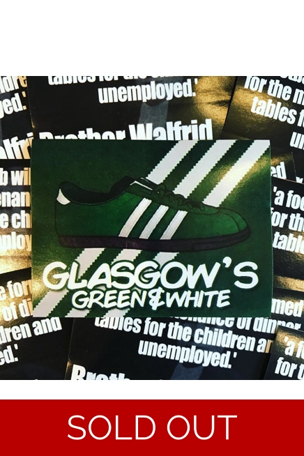 100 Stickers - Adidas 3 Stripes Glasgow