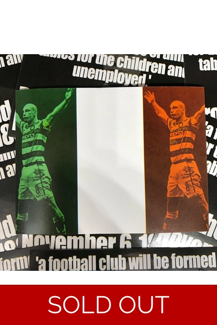 100 Stickers - Tricolour Scott Brown
