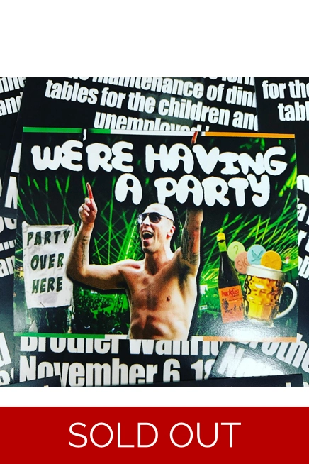 100 Stickers - We're Having A Party