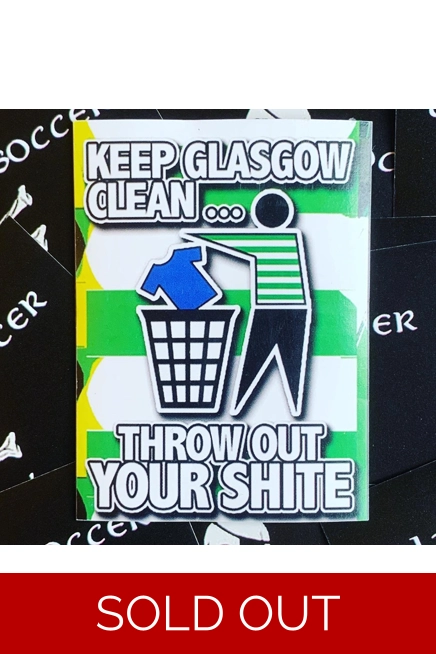 100 Stickers - Keep Glasgow Clean