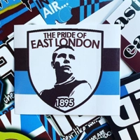 100 Stickers - Pride of East London Moore