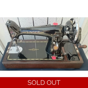 Singer 201k CENTENNIAL Hand crank sewing machine