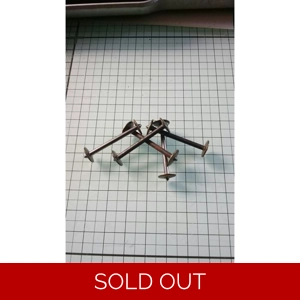 5 x Frister Rossmann boat LONG BOBBINS