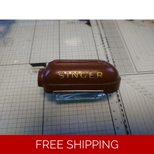 Singer Lamp Shade Brown