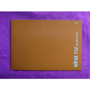 Elna TSP air electronic instruction book