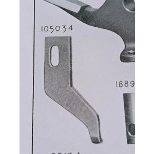 Singer 319 bobbin case holder position bracket 105034