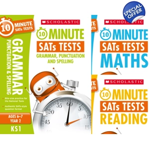Year 2 SATs [3 Books] 10 Min..