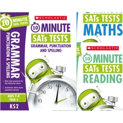 Year 3 SATs [3 Books] 10 Minute Tests. KS2 SATs ..
