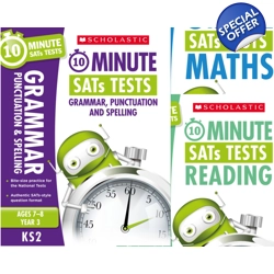 Year 3 SATs [3 Books] 10 Minute Tests. KS2 SATs ..