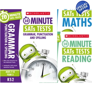 Year 3 SATs [3 Books] 10 Min..