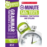 Year 3 SATs [3 Books] 10 Minute Tests. KS2 SATs English, GPS and Maths.