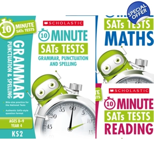 Year 4 SATs [3 Books] 10 Min..