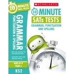 Year 4 SATs [3 Books] 10 Minute Tests. KS2 SATs English, GPS and Maths.