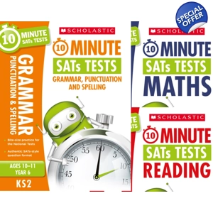 Year 6 SATs [3 Books] 10 Min..