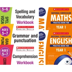 Year 1 Learning Pack [5 Books] KS1 SATs English ..