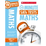 Year 1 SATs [3 Books] 10 Minute Tests. KS1 SATs English, GPS and Maths.