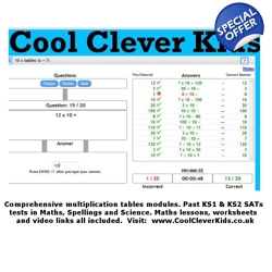 Years 1 to 6 CoolCleverKids.co.uk Subscription