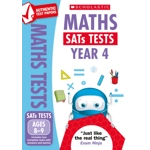Year 4 Exam Pack [5 Books] KS2 SATs Revision Books & Practice Tests for Maths and English. Free P&P.