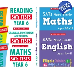 Year 6 Exam Pack [5 Books] KS2 SATs Revision Gui..
