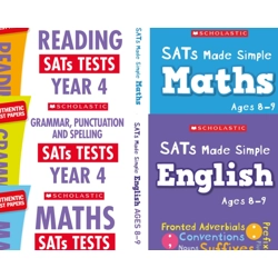 Year 4 Exam Pack [5 Books] KS2 SATs Revision Boo..