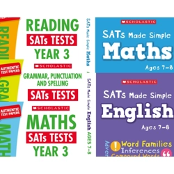 Year 3 Exam Pack [5 Books] KS2 SAT Revision Guid..