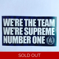 100 We're The Team Stickers