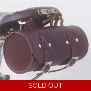 Roll Round Bag in Cherry