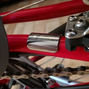 Titanium Rear Triangle Frame Protector for BROMPTON 4g only