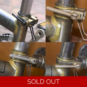 Titanium Seatpost Clamp for Brompton