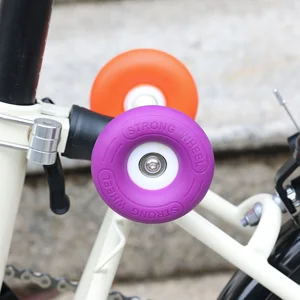 Rubber Easy Wheel for Brompton Folding Bike (A/C/P/T/G Line)