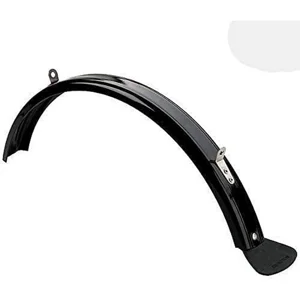 Brompton Mudguard blade + flap only - Rear - R version for Rack (Black)