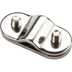 Mudguard stay anchor plates, inner and outer for Brompton