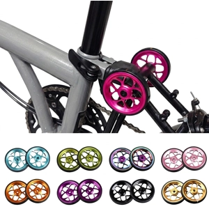 70mm Wide Aluminium Easy Wheels for Brompton A, C, P, T & G Line