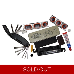 Repair Set incl. Inner Tube Patches 16 in 1 Toolkit Tyre Levers