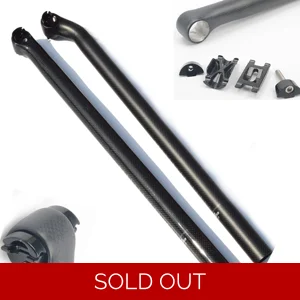 Extended Carbon Seatpost incl. pentaclip for Brompton
