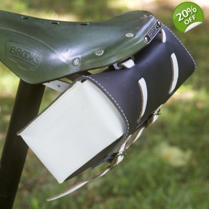 Large Bike Bag BLACK WHITE