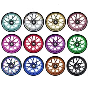68mm Wide Dual Bearing Aluminium Easy Wheels for Brompton A, C, P, T & G Line
