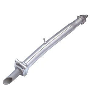 Titanium S-type Stem for BROMPTON Polished Silver