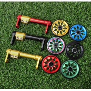 Wheel extender for Brompton