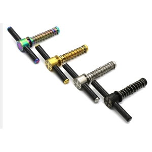 Titanium + Carbon Fibre Hinge Levers for Brompton
