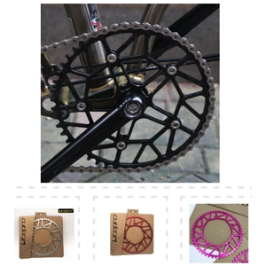 Lightweight 50 52 54 58T Chainring for BROMPTON