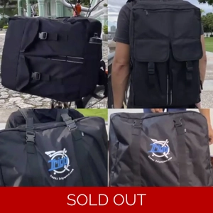 Folding Transport Case for BROMPTON 3 in 1 Case / Backpack..